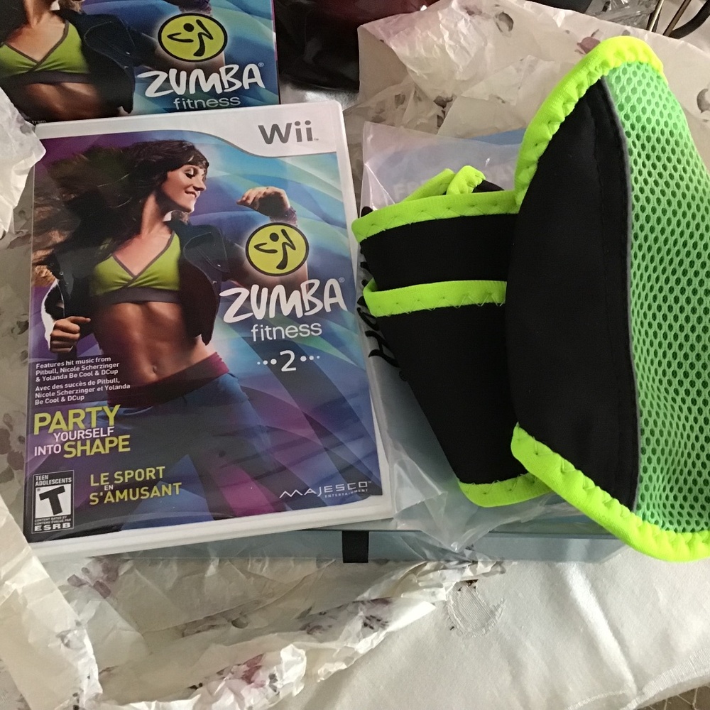 WII Zumba disc